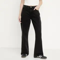 SYBILLA - Jeans Baggy Tiro Bajo Mujer