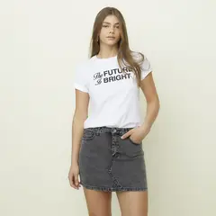 SYBILLA - Polera Algodón Mujer