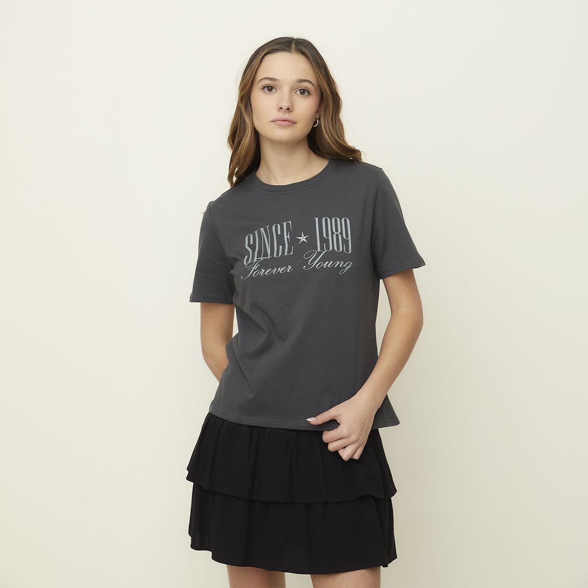 SYBILLA - Polera Algodón Mujer Sybilla