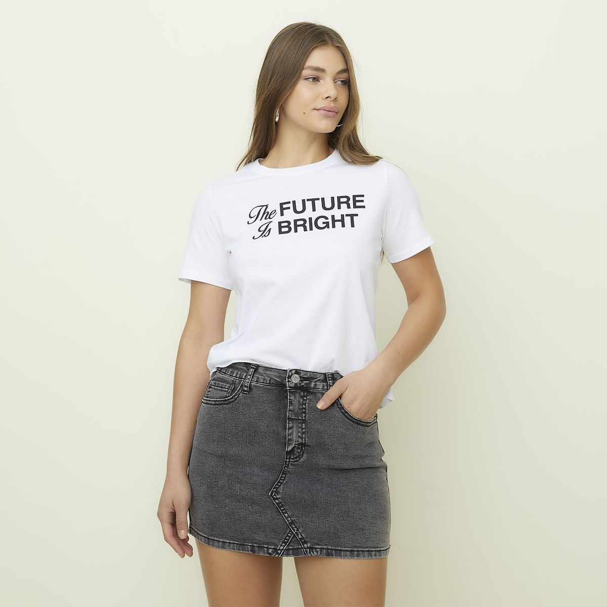 SYBILLA - Polera Algodón Mujer Sybilla