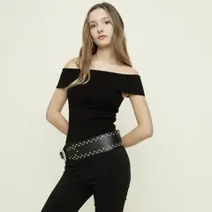 SYBILLA - Polera Manga Corta Mujer