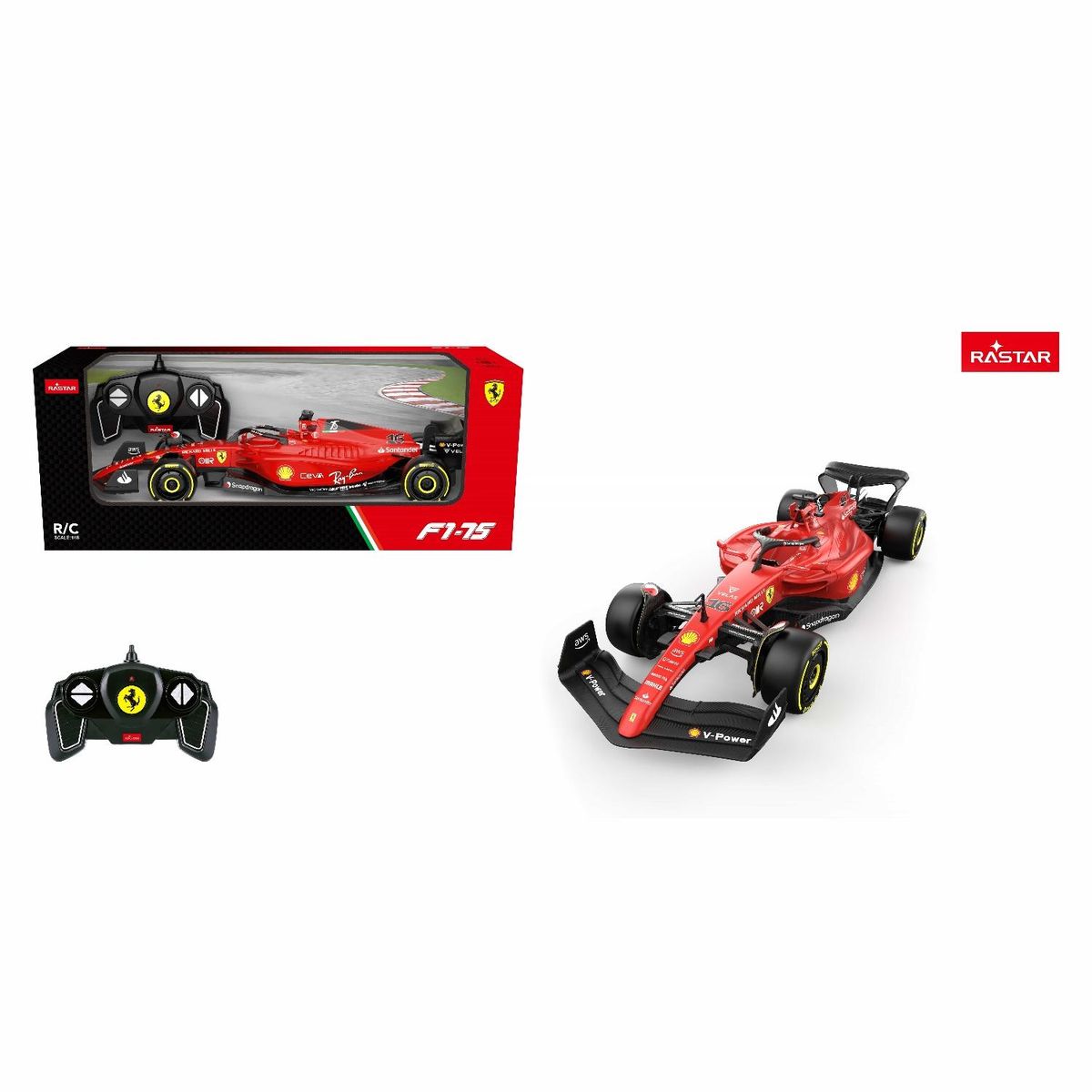 RASTAR - Auto Escala 1:18 F1 Ferrari 75  Rastar