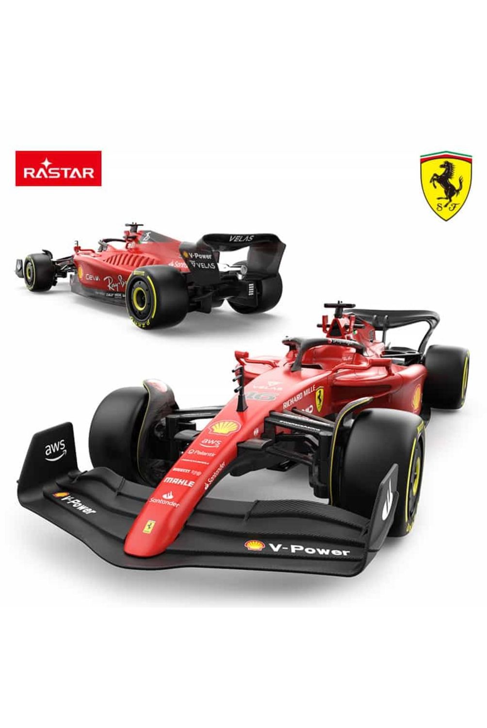 【新品】Ferrari F1-75 Bluetooth ラジコン　ミニカー w=1004,h=1500,fit=pad