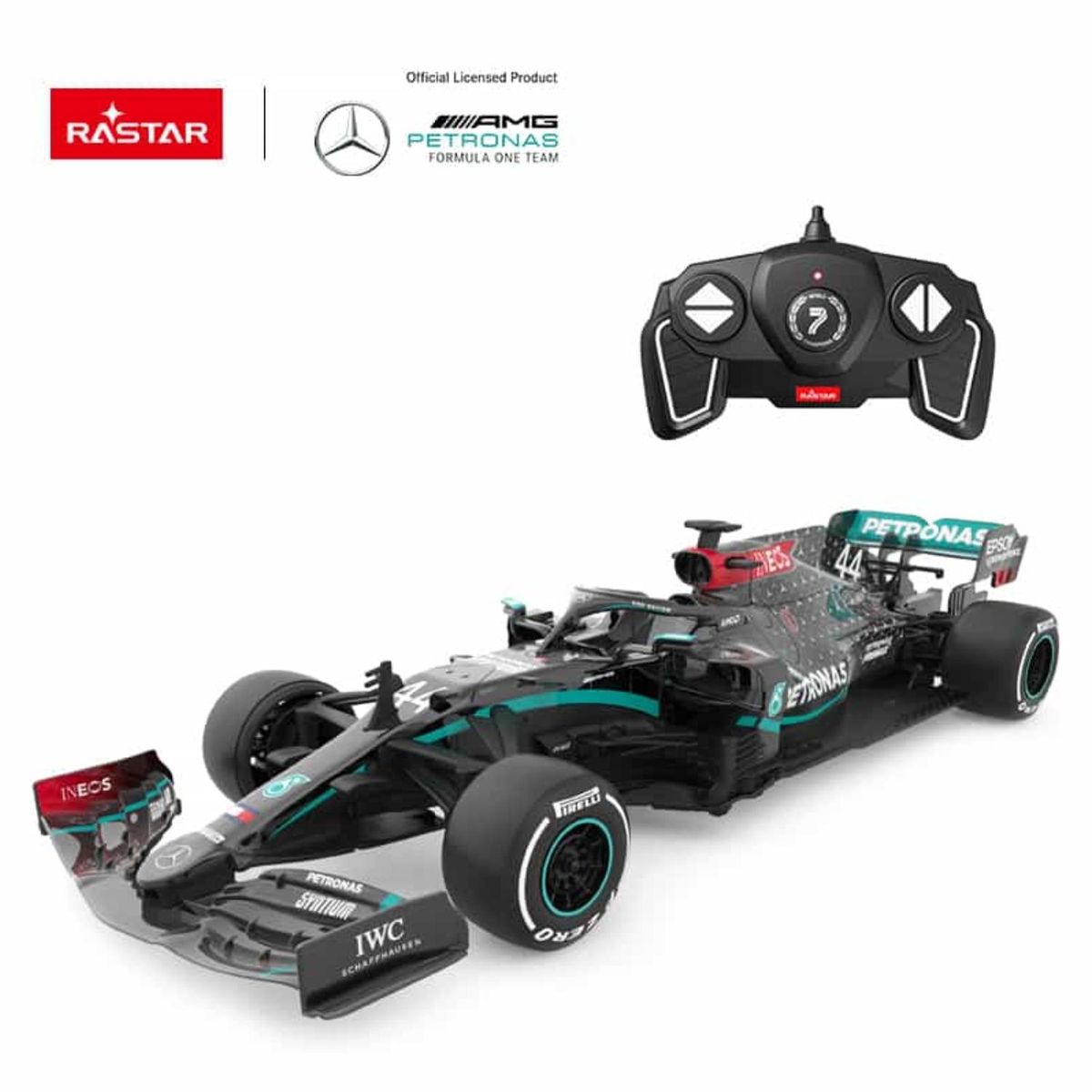 RASTAR - Auto A Control Remoto F1  Mercedes- Amg Escala 1:18 Rastar