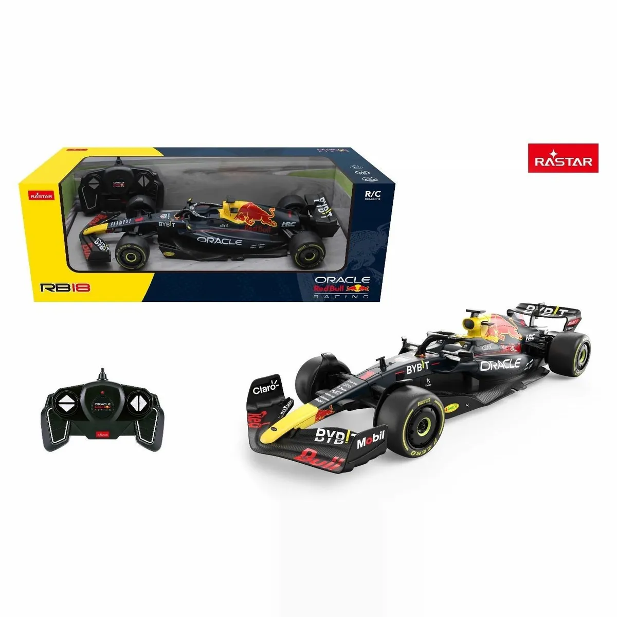 RASTAR - Auto Escala 1:18 F1 Oracle Redbull A Control Remoto Rastar