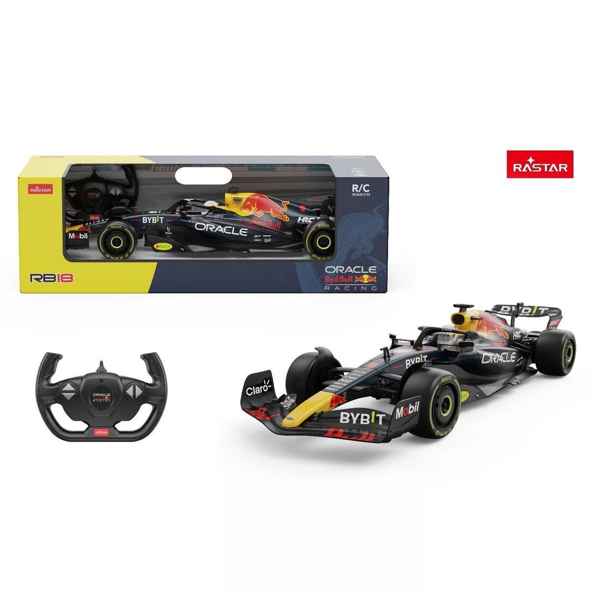 RASTAR - Auto Control Remoto 1:12 Oracle Redbull Racing 46.8 cm