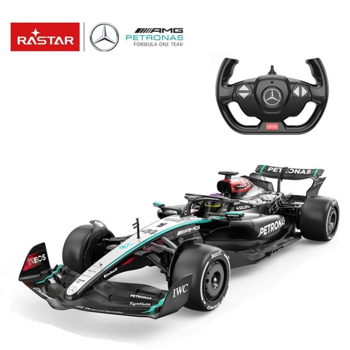 RASTAR - Auto Control Remoto F1 1:12 Mercedes Amg W15 E Performance 46.8 cm