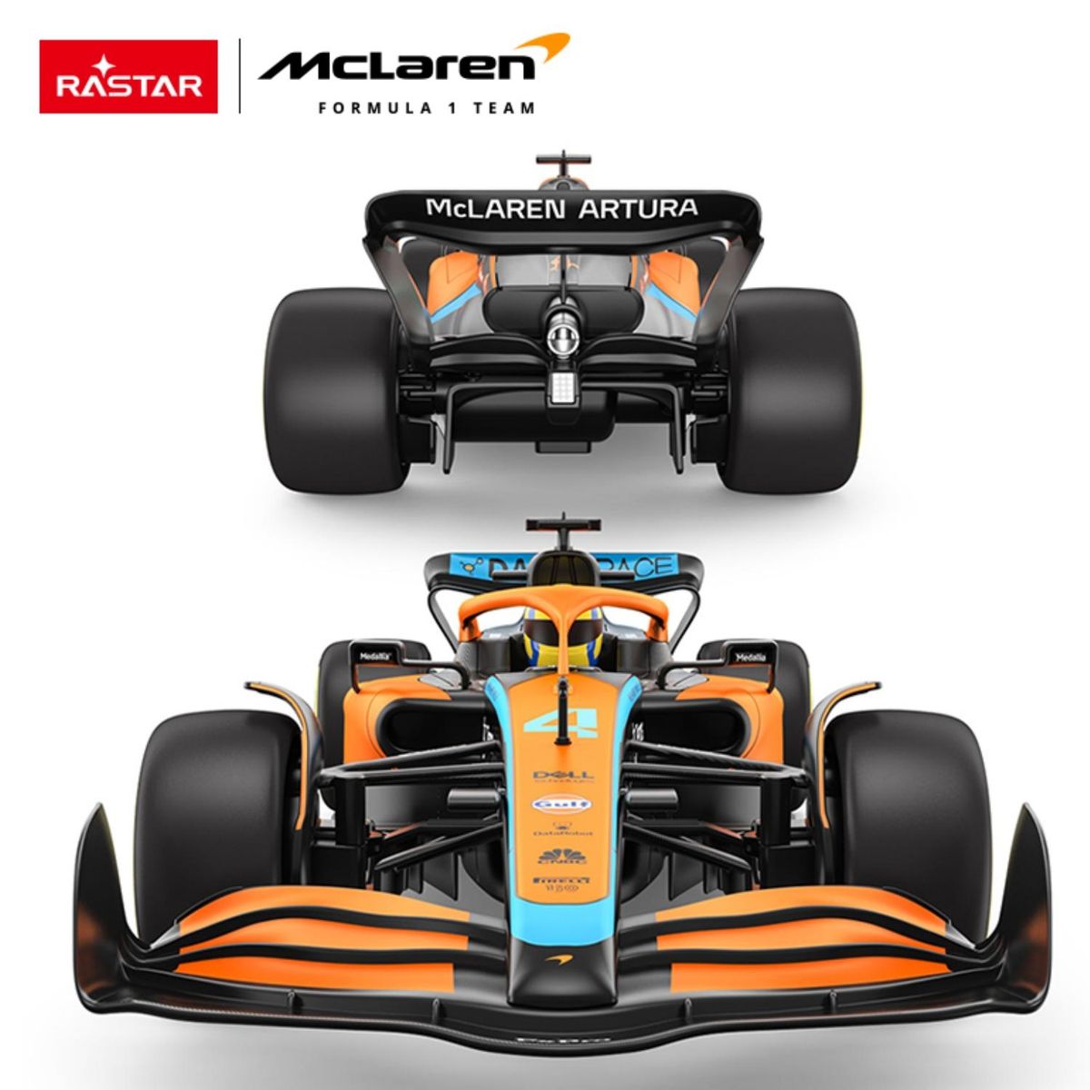 RASTAR - Auto Control Remoto F1 1:12 McLaren MCL36 47cm