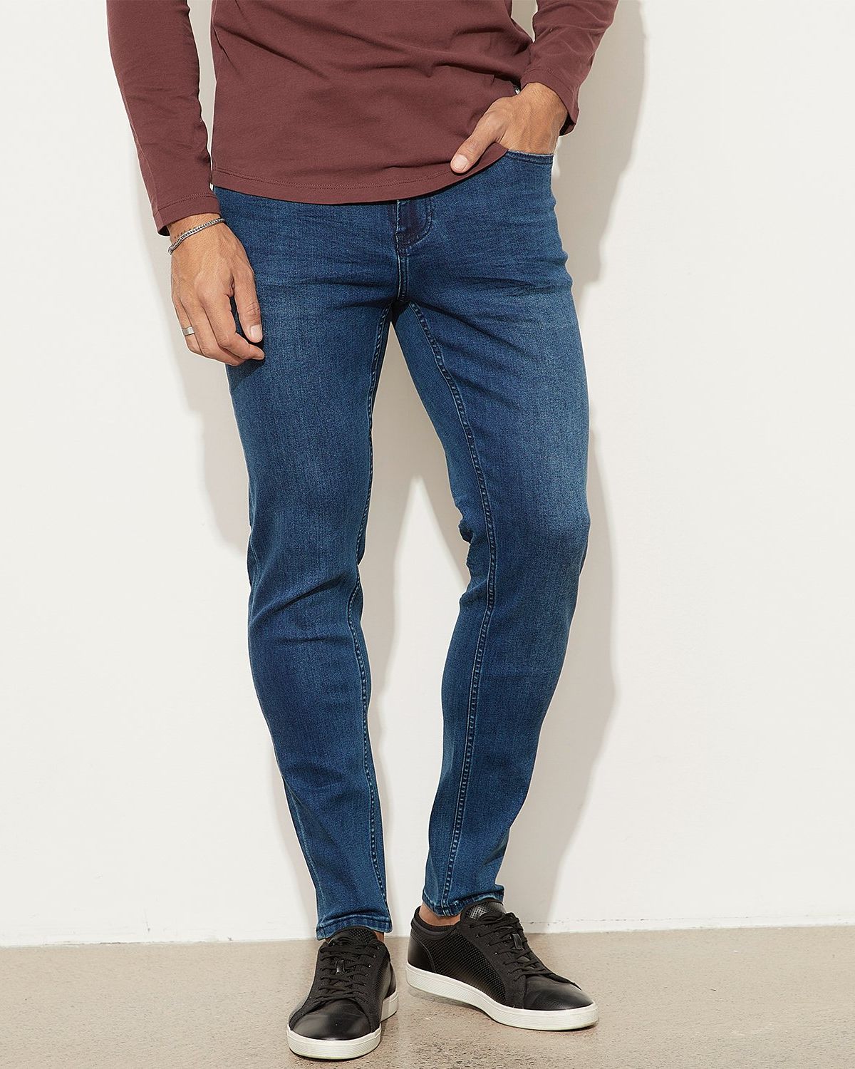 MOSSIMO Jeans Skinny Fit Hombre Mossimo
