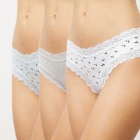 Pack De 3 Calzones Bikini Mujer