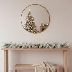 MICA - Adorno Guirnalda De Pino Con Piñas 180 Cm Navidad