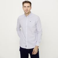 Camisa Casual Manga Larga Algodón Hombre