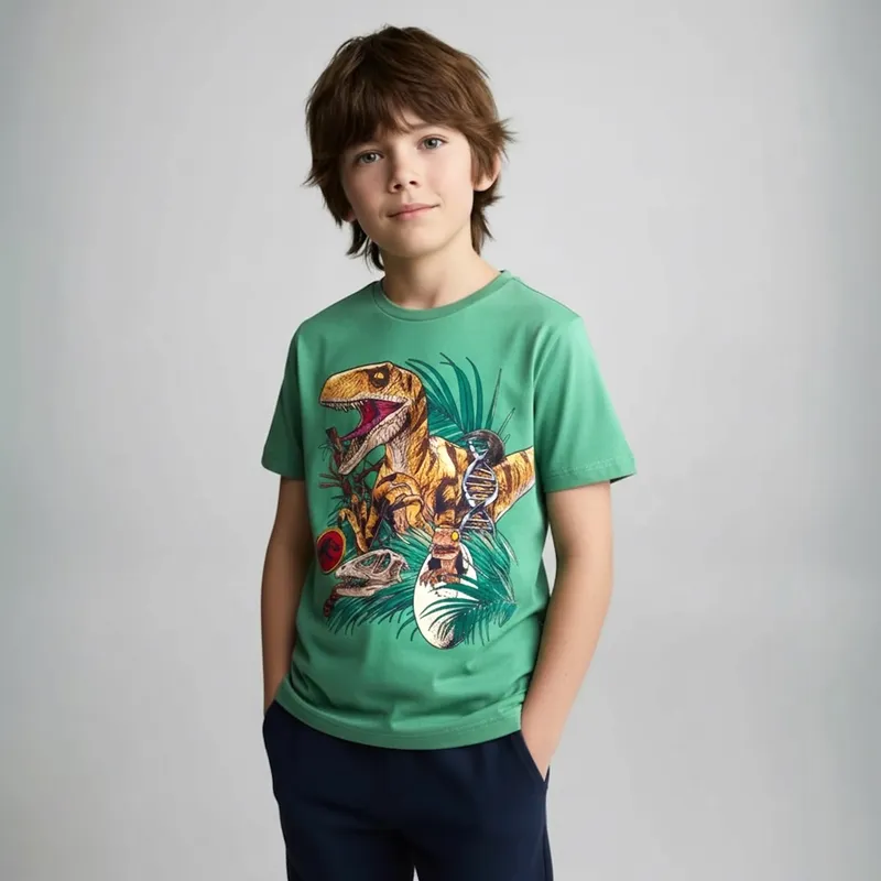 JURASSIC WORLD - Polera Algodón Niño Jurassic World