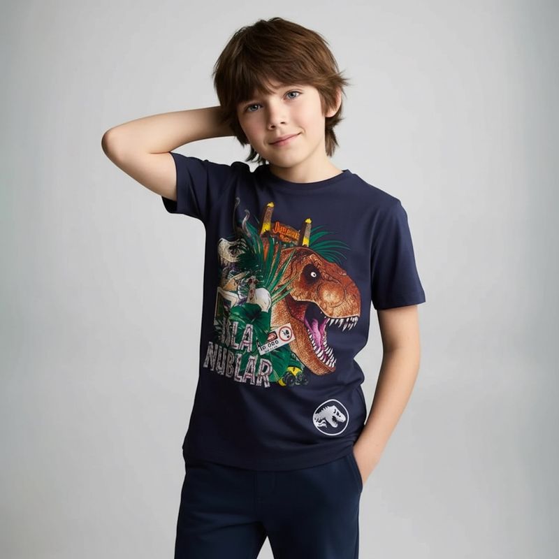 JURASSIC WORLD - Polera Algodón Niño Jurassic World