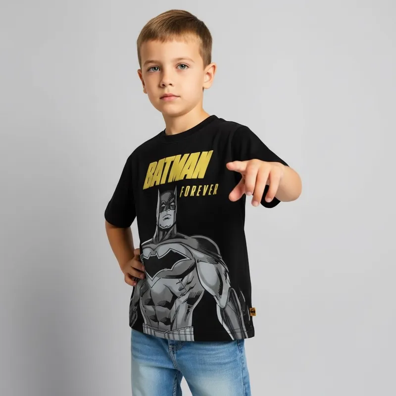 DC ORIGINALS - Polera Algodón Niño Batman