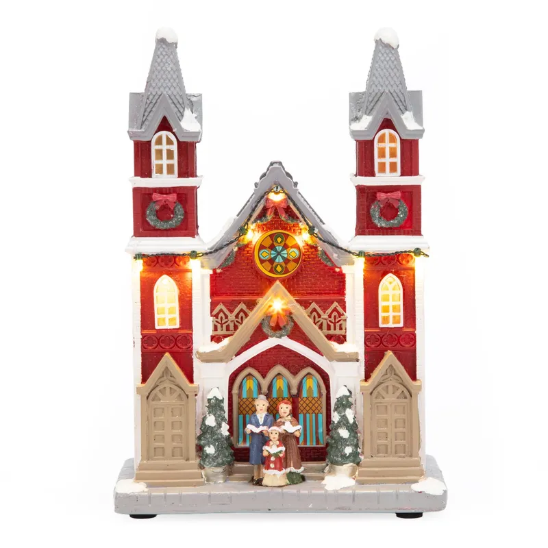 MICA - Aldea Iglesia 28X20Cm Mica