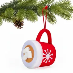 MICA - Tazón Rojo Colgante 12Cm