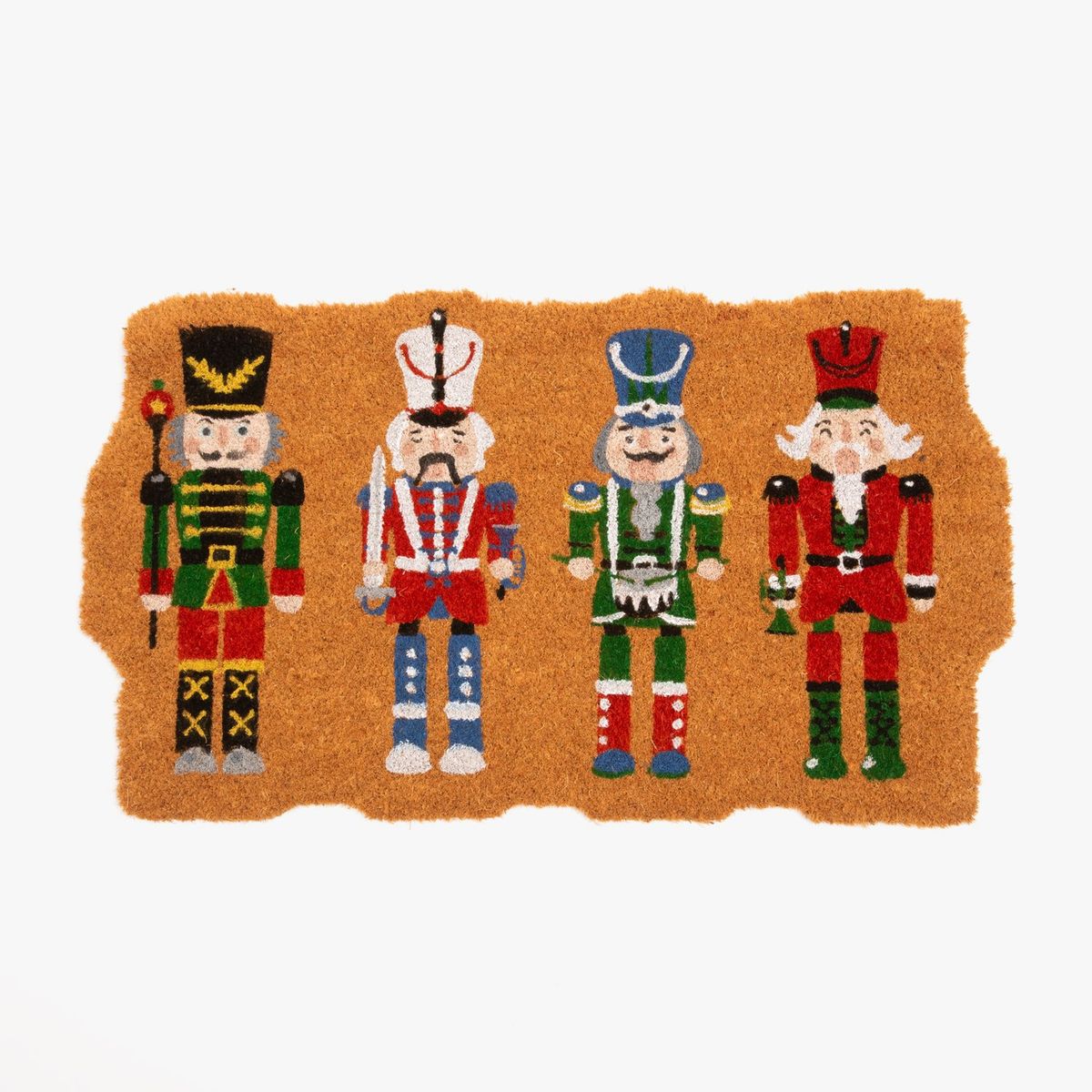 MICA - Tapete Limpia Pies Cascanueces Navidad 40X70 Cm Mica