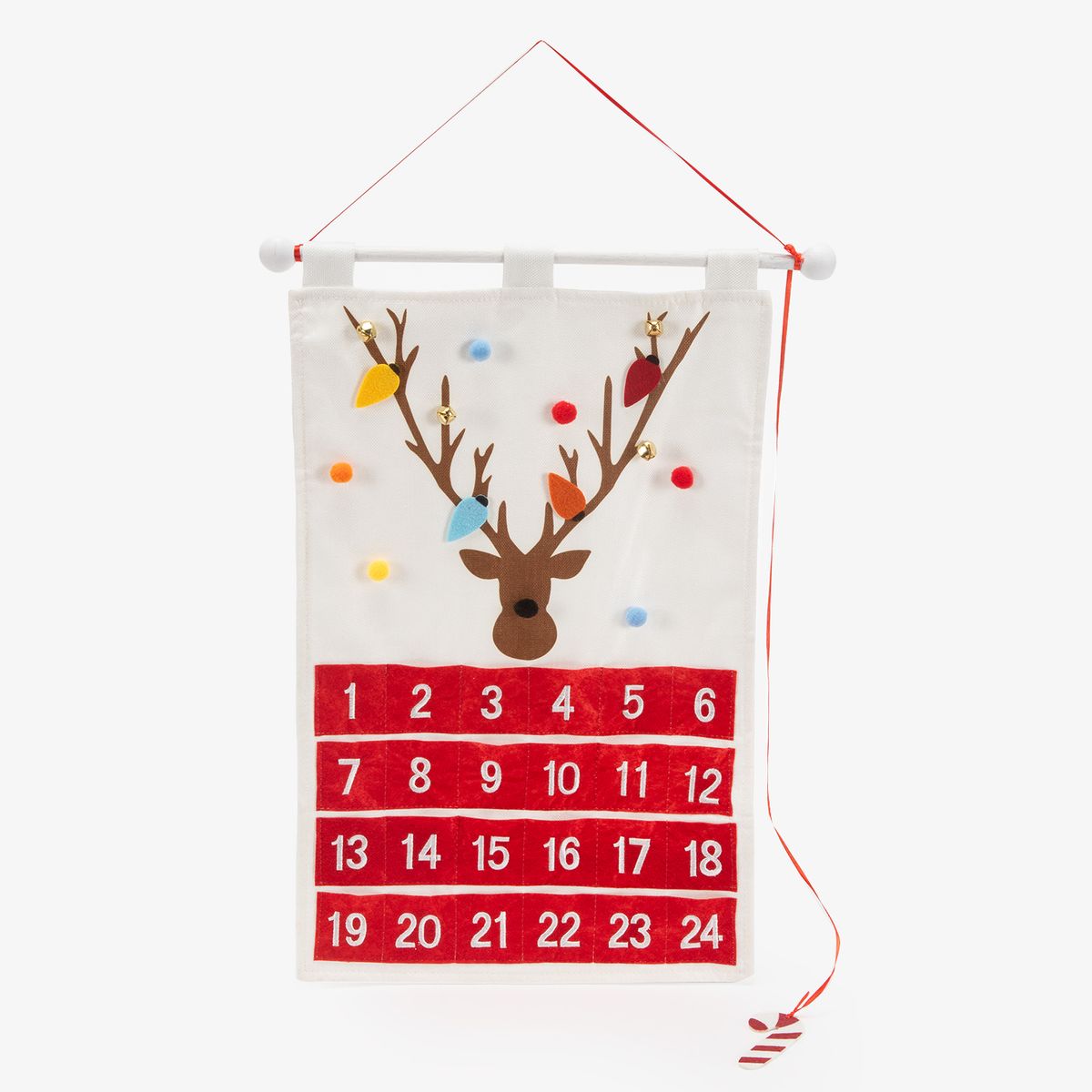 MICA - Calendario Adviento Reno Navidad 36X49 Cm Mica