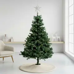 MICA - Árbol Navidad Pino Colorado 580 Ramas 210 Cm