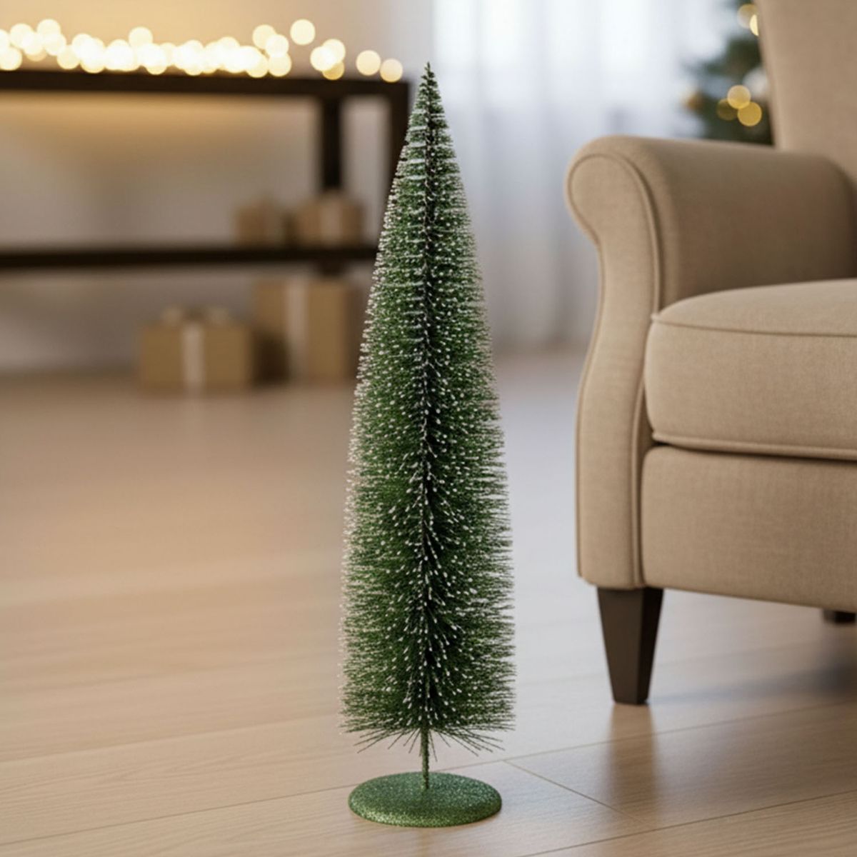 MICA - Adorno Árbol Navidad Pino Pop Green 100 Cm Mica