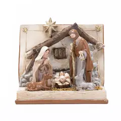 MICA - Pesebre Establo 12X10X10Cm