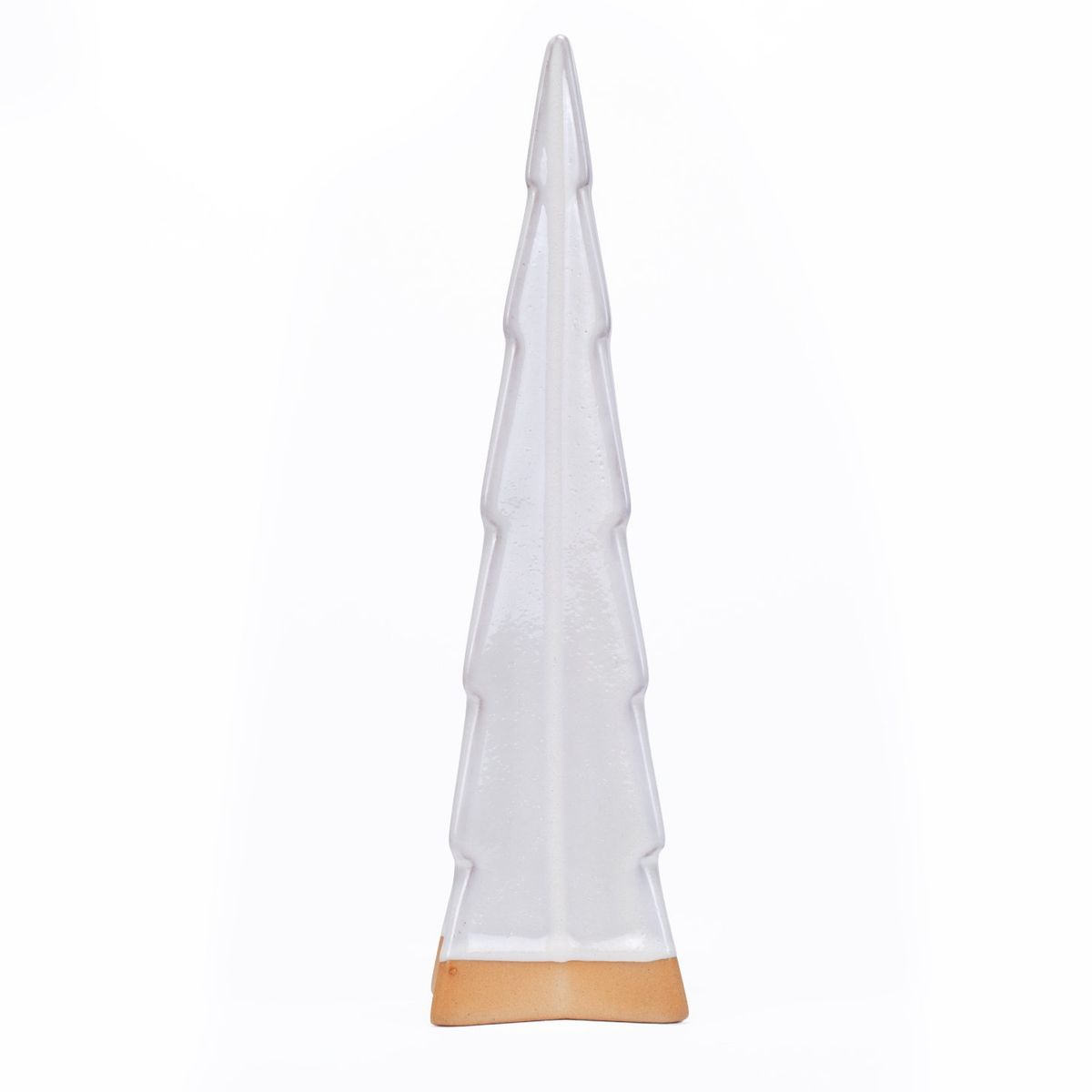 MICA - Adorno Árbol Pino Blanco Navidad 31X8 Cm Mica