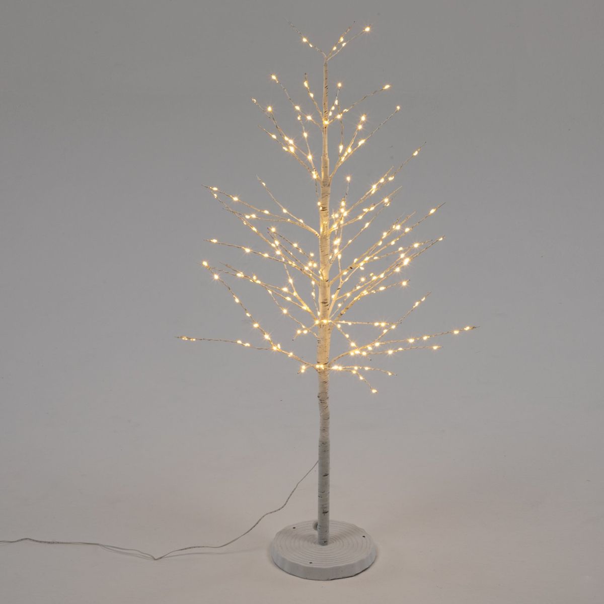 MICA - Árbol Navidad Pino Con Luces Led Blanco 90 Cm Mica