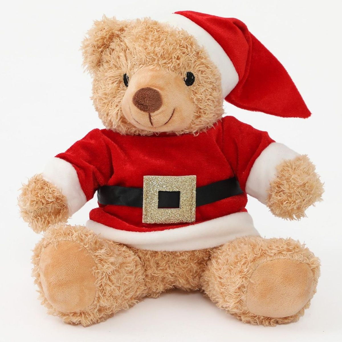 MICA - Adorno Muñeco Oso Santa Navidad 20 Cm Mica