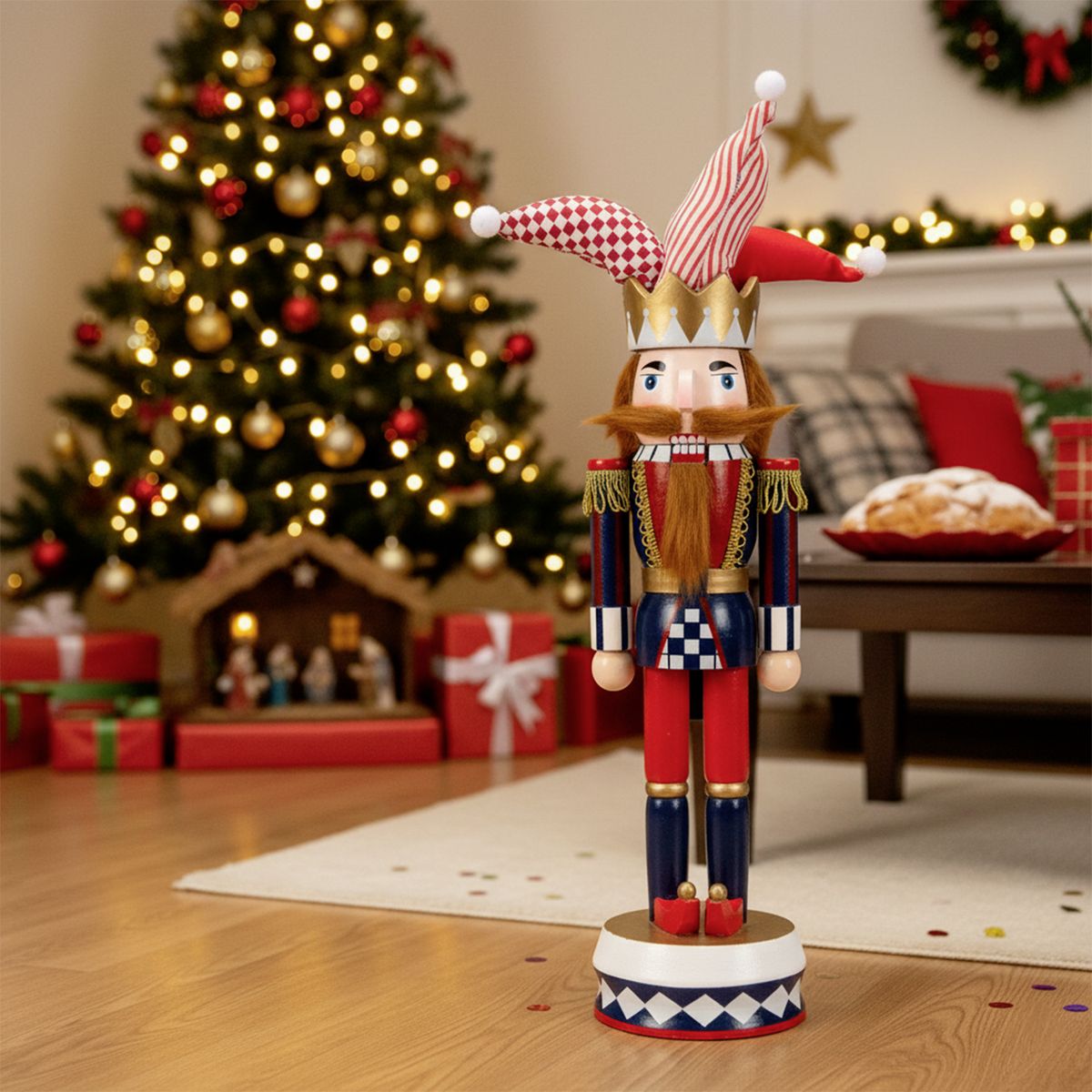 MICA - Cascanuez De Navidad 40Cm Circo Mica