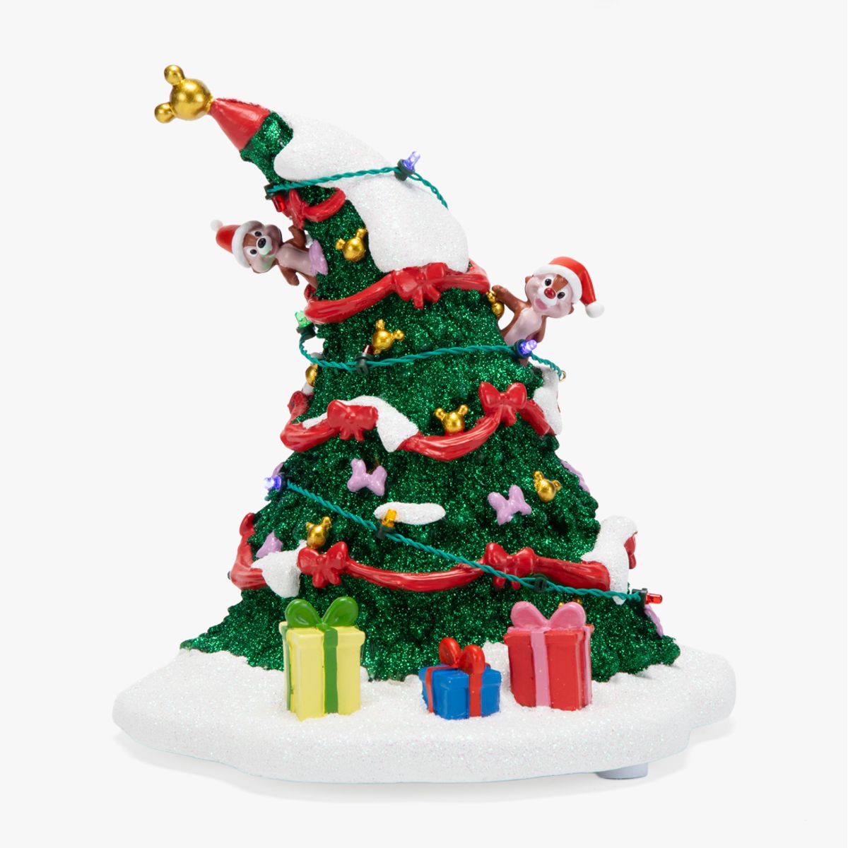 DISNEY - Adorno Aldea Villa Chip Dale Navideña Disney