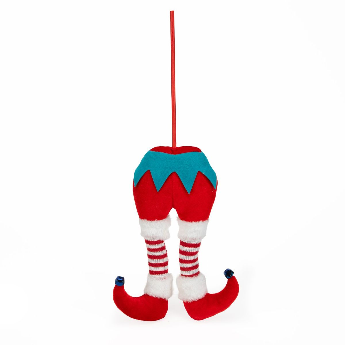 MICA - Adorno Árbol Navidad Pincho Piernas Duende 31 Cm Mica