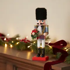 MICA - Cascanuez Con Sombrero 25 Cm Adorno Navidad