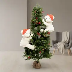 MICA - Árbol Navidad Pino Con Osos 150 Cm