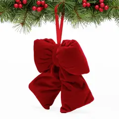 MICA - Colgante Cinta Roja 13 cm Adorno Navidad