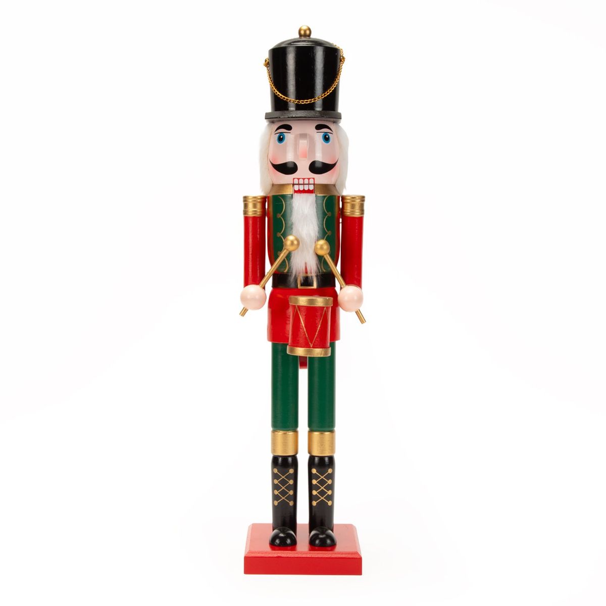 MICA - Adorno Cascanuez Navidad Con Tambor  60 Cm Mica