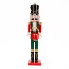 MICA - Adorno Cascanuez Navidad Con Tambor 60 Cm