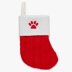 MICA - Bota Roja Perro Adorno 20x 15 cm Decoración Navidad