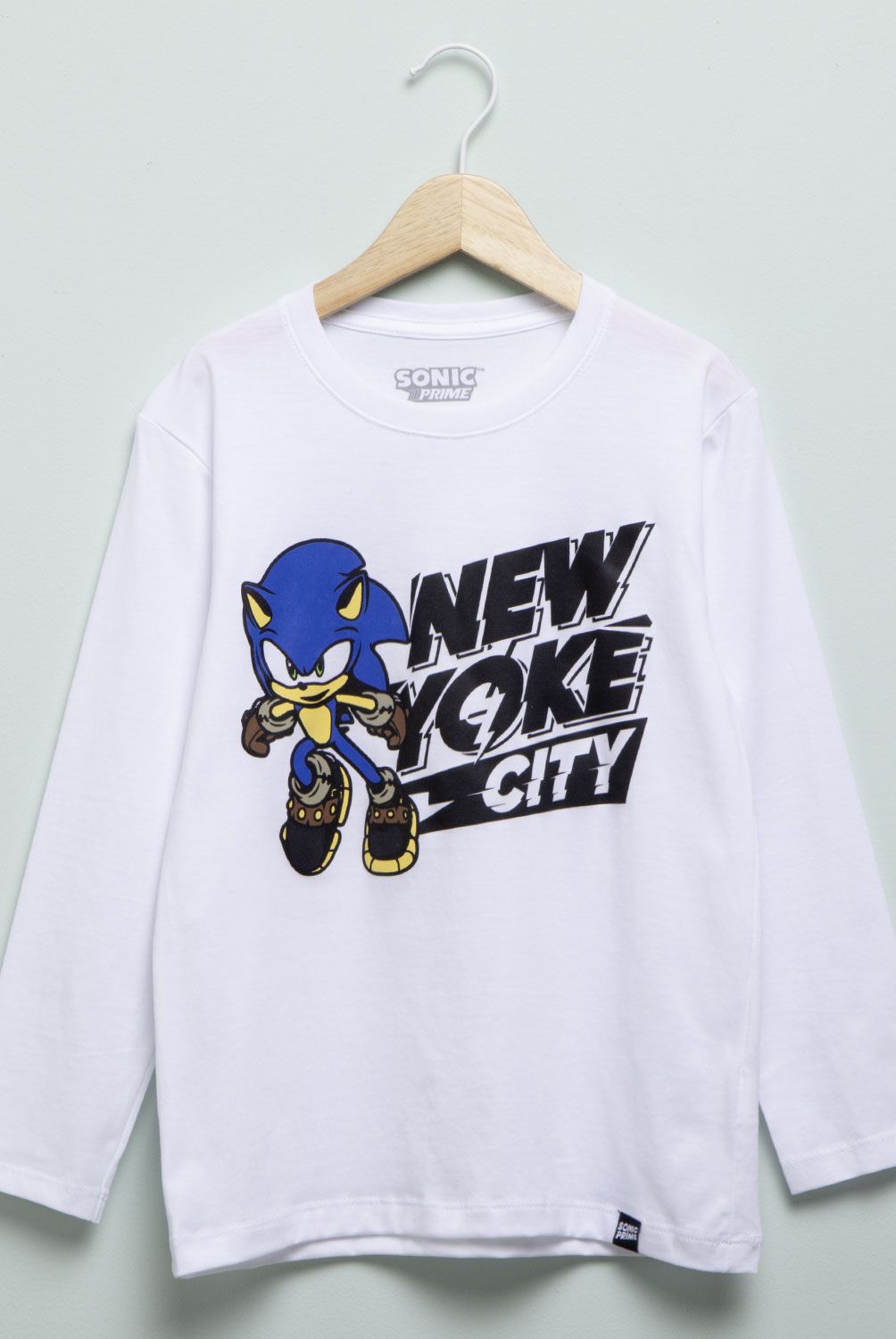 SONIC - Polera Algodón Niño Sonic