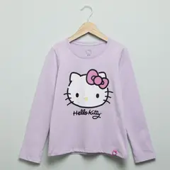 HELLO KITTY - Polera Algodón Niña