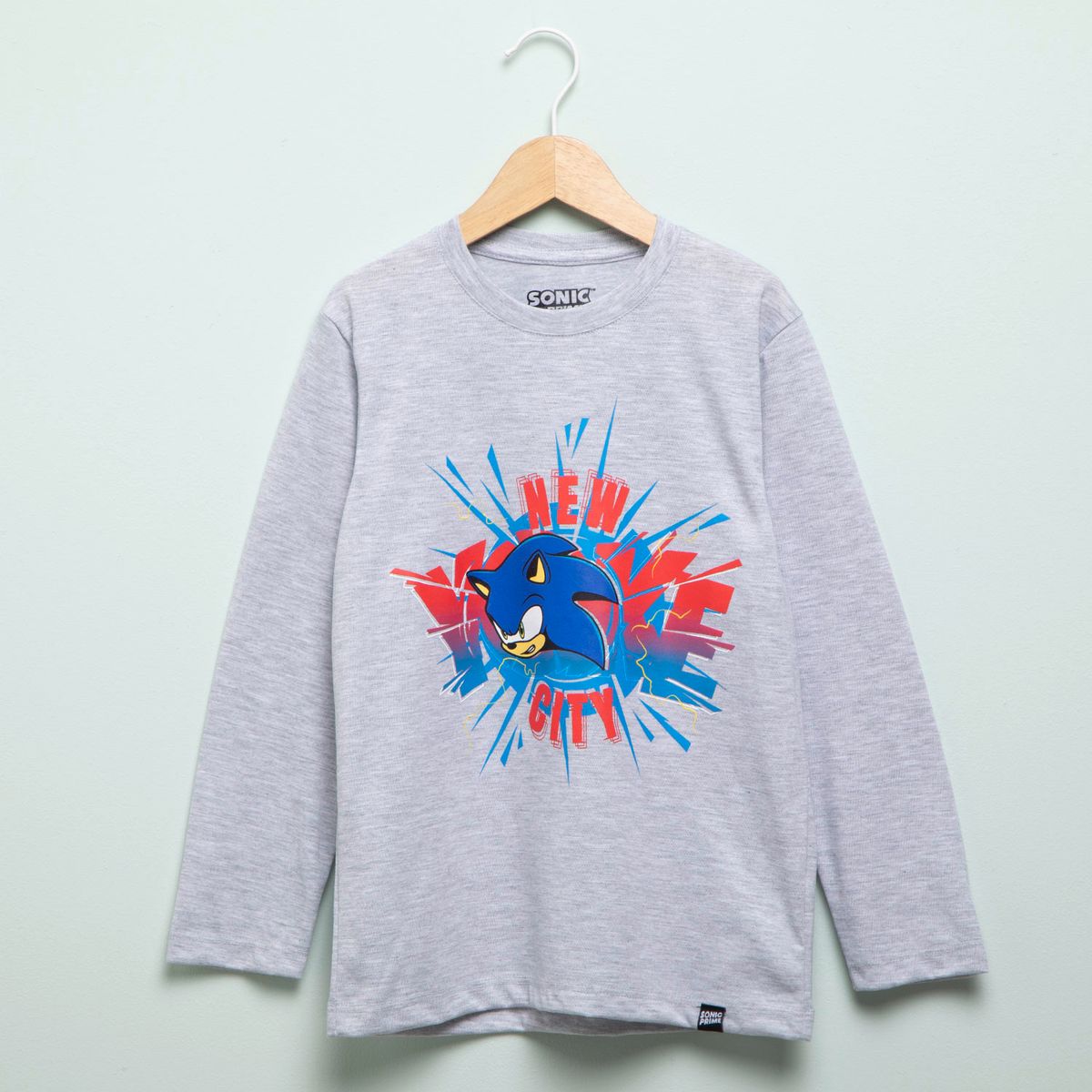 SONIC - Polera Algodón Niño Sonic