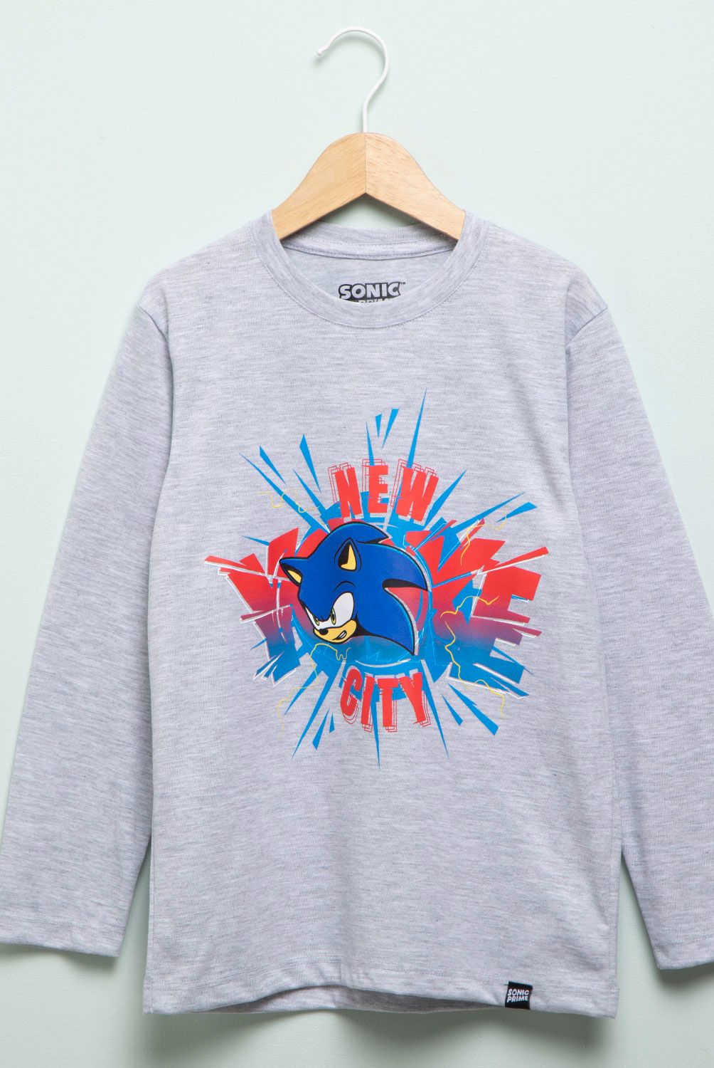 SONIC - Polera Algodón Niño Sonic