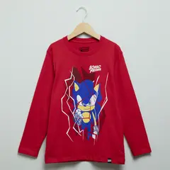 SONIC - Polera Algodón Niño
