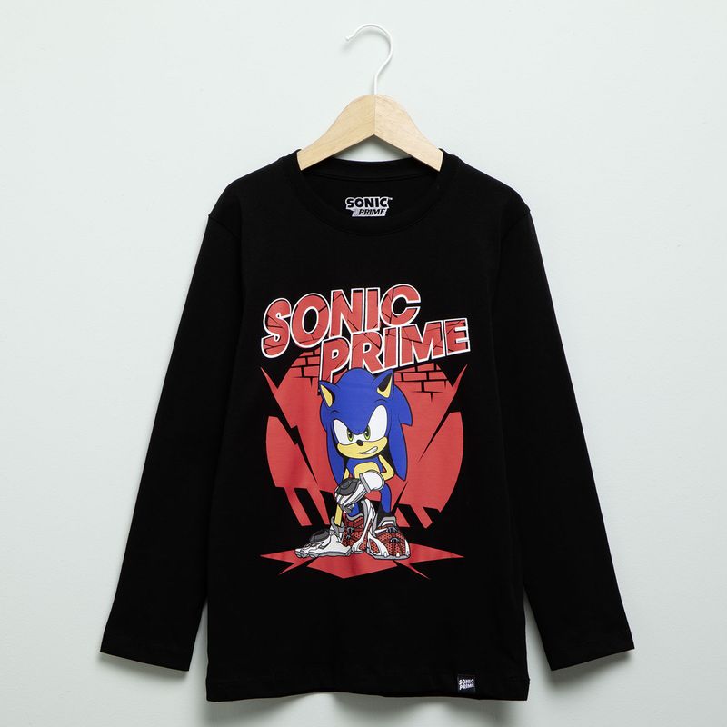 SONIC - Polera Algodón Niño Sonic