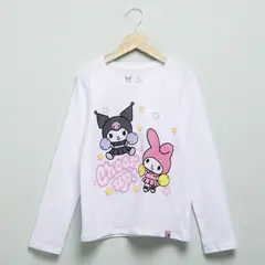 HELLO KITTY - Polera Algodón Niña