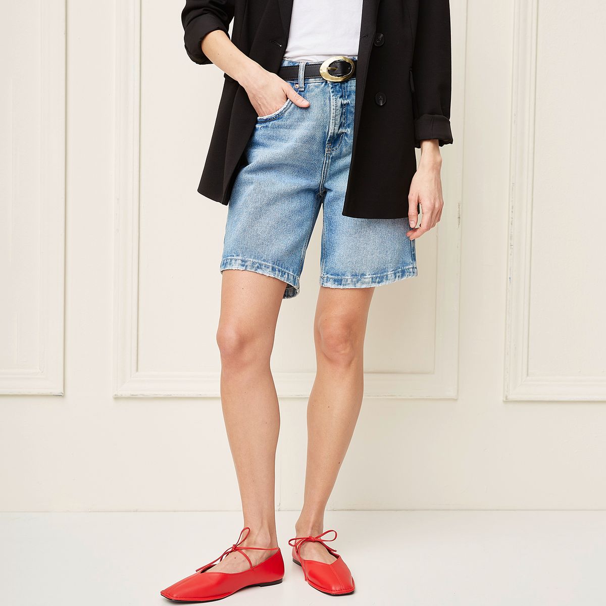 BASEMENT - Ballerina Mujer Rojo Basement