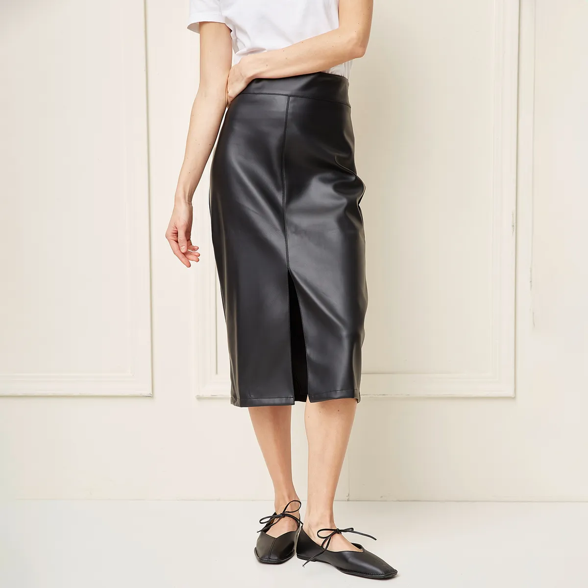 BASEMENT - Ballerina Mujer Negro Basement