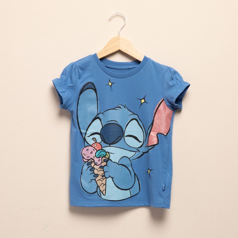 LILO & STITCH - Polera Algodón Niña Lilo & Stitch