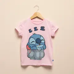 LILO & STITCH - Polera Algodón Niña