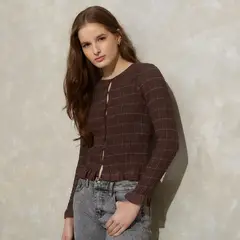 SYBILLA - Blusas Manga Larga Algodón Mujer